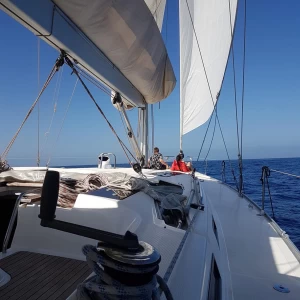Sailing yacht in Tenerife