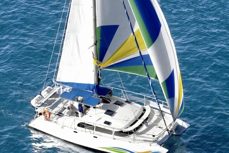 Recreational catamaran for 45 persons