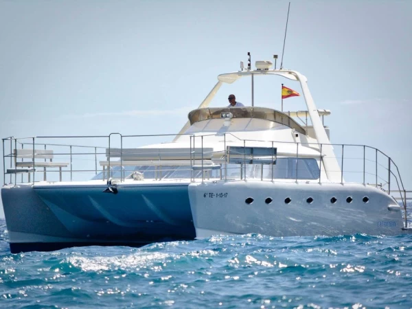 Recreational catamaran for 45 persons